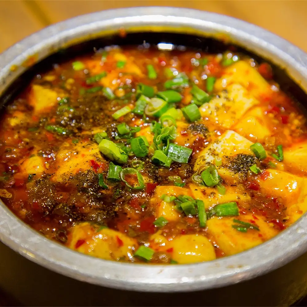 Mapo tofu at New HuiJi Chinese Restaurant in Newark